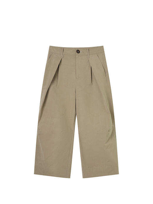 oldcolour休闲文艺日系气球裤早秋新款设计感小众阔腿裤女 商品图4