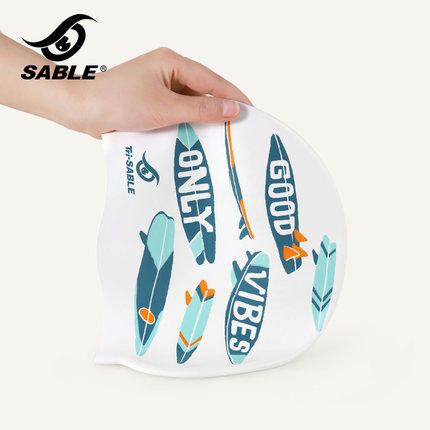 黑貂儿童硅胶泳帽SCS 商品图6