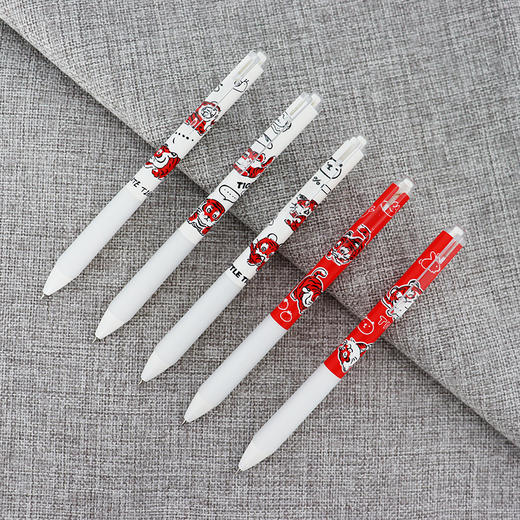 UNISUN 虎虎生威中性笔蓝色 5支/盒 （LX819064）2盒 送价值25元 直液式水笔1盒 商品图4