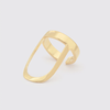 北京仓｜Rathel&Wolf-Simone-金色 环甲 指尖戒指［英国设计师］ 商品缩略图1