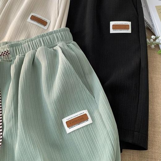 男女同款冰丝裤  夏季新款 五分裤潮流中裤ya11 商品图8