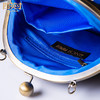 四英寸原创设计荷韵系列典藏款包包手工制作复古丝绒手提包87266 商品缩略图4