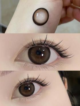 Kikicon 浆果玛丽 月抛 2片 14.5mm 着色14.1mm 基弧8.6 含水42% 新锐国货