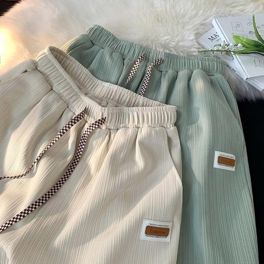 男女同款冰丝裤  夏季新款 五分裤潮流中裤ya11 商品图7