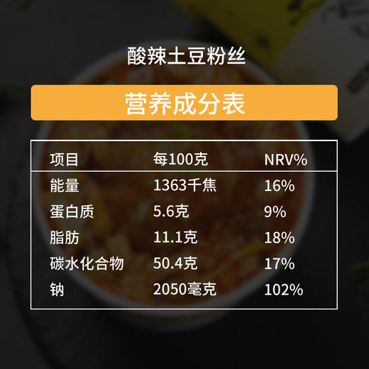 六盘优粮 土豆粉丝 商品图3