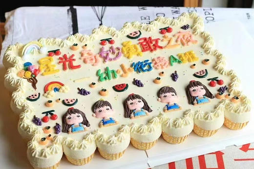 幼儿园、学校私人定制杯子蛋糕系列，请提前三天以上联系客服预定，25元/杯起价 商品图4