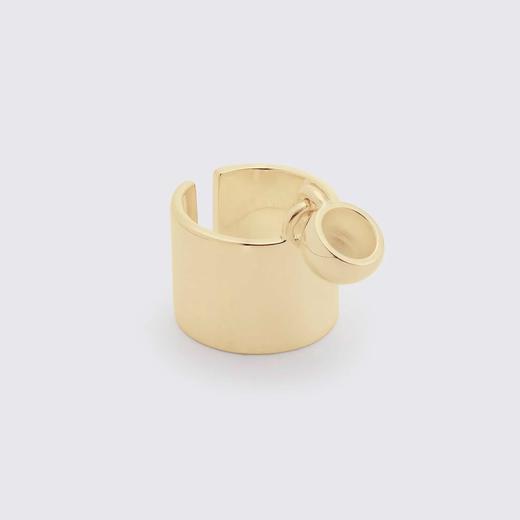 北京仓｜Rathel&Wolf-Ami-金色 球坠 指尖戒指［英国设计师］ 商品图1