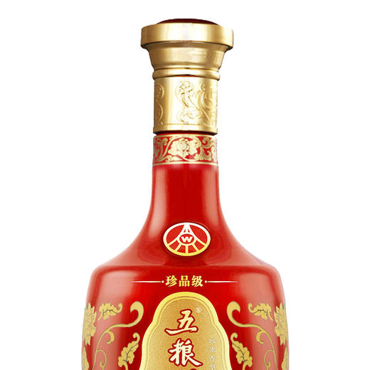 五粮醇珍品级 红瓶39度 白酒 500ml 商品图2