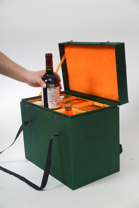 桐悦高档礼品白酒礼盒包装通用白酒密封送礼手提可外带木制酒箱锦盒