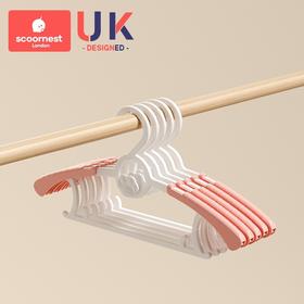 儿童衣架多功能婴儿小号宝宝家用防滑晾衣架5个装