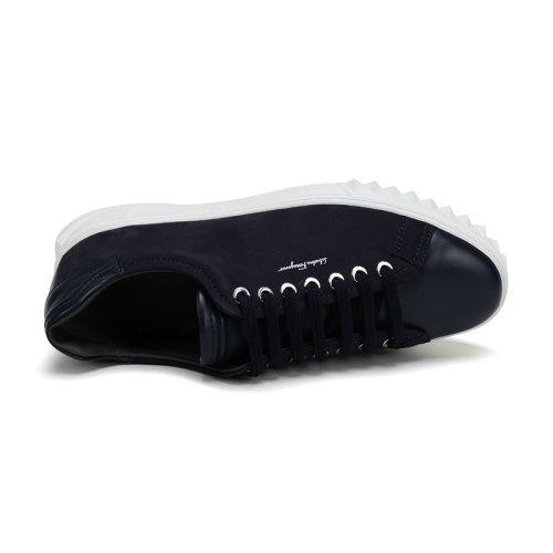 【现货秒发】Salvatore Ferragamo/菲拉格慕 男士CUBE系列牛皮革休闲鞋 0686300 商品图3