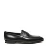 ERMENEGILDOZEGNA/杰尼亚 男士黑皮革乐福鞋皮鞋单鞋 192 LHAFR A3014X 商品缩略图0