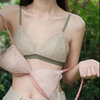 纯欲无痕性感蕾丝安心美背运动内衣女无钢圈聚拢吊带睡眠文胸 商品缩略图1