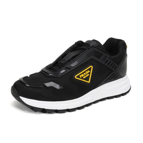PRADA/普拉达 男士织物/橡胶系带休闲运动鞋 4E3567 W08 F G000 商品图1