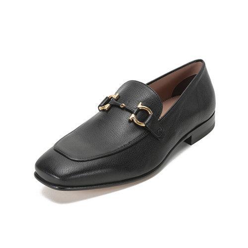 Salvatore Ferragamo/菲拉格慕 2021款 男士羊皮GANCINI饰扣莫卡辛鞋皮鞋 0745419 商品图1