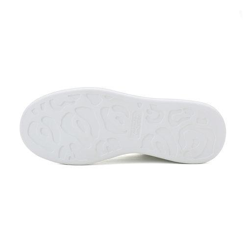 Alexander McQueen/亚历山大麦昆 男士牛皮系带运动鞋 553680 WHNBG小白鞋 商品图4