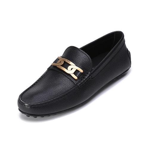 Tod’s/托德斯【22春夏新款】男士CITY系列牛皮KATE麻花扣豆豆鞋乐福鞋平底鞋 XXM42C0FJ11VYP 商品图1