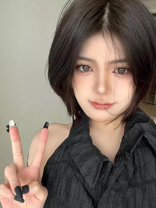 平价年抛 镜像雾灰 Legal loli  中直径14.2 着色13.5 (同品牌多副美瞳更划算 选款色板在详情页内) 灰色美瞳 商品图4