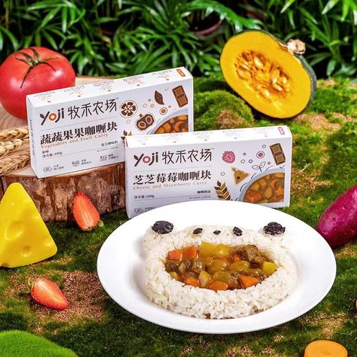 牧禾农场蔬蔬果果咖喱块100g 商品图0