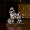 霸王貔貅摆件足银888g工艺品 复古国潮高档商务礼品大气皮质包装 商品缩略图4