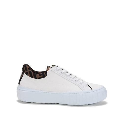 FENDI/芬迪 2021款 男士织物系带休闲运动鞋帆布鞋 7E1414 AF5A 商品图0
