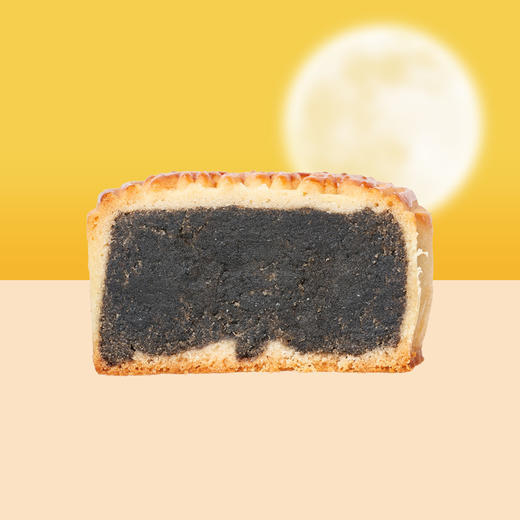 广式月饼 黑芝麻/红豆沙 75g 商品图1