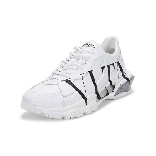 Valentino/华伦天奴 2021款 男士牛皮系带休闲运动鞋 VY2S0B21 RKW 商品图1