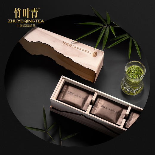 竹叶青峨眉高山绿茶特级(论道)礼盒装茶叶288g 商品图3
