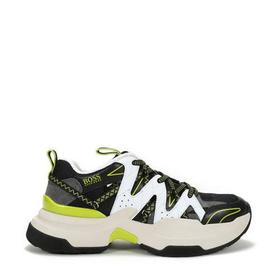 HUGO BOSS/雨果博斯 男士织物配皮网眼系带休闲运动鞋 50432995