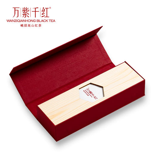 【积分兑换】万紫千红茶叶峨眉高山红茶特级(品味)经典礼盒装90g 商品图1