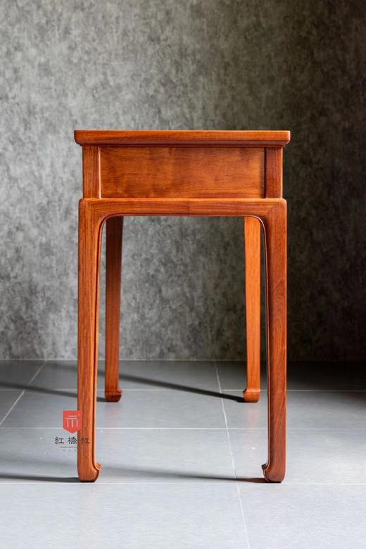 红桥红  家具严选  缅甸花梨（大果紫檀）【103 中间翻盖 梳妆台 两件套】 商品图8