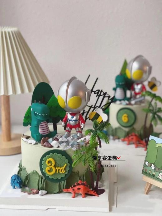奥特曼打怪兽蛋糕（恐龙随机） 商品图0
