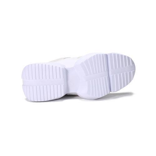 VERSACE JEANS COUTURE范思哲 男士织物等多种材质拼接系带休闲运动鞋 71YA3SU4 ZS090 商品图3