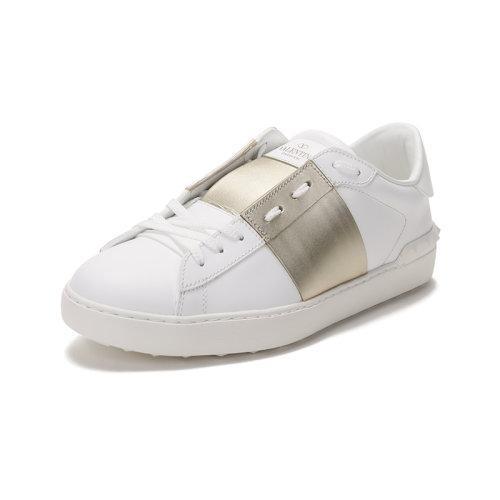 Valentino/华伦天奴 男士皮革铆钉装饰系带休闲运动鞋 WY2S0830 FLR 商品图6