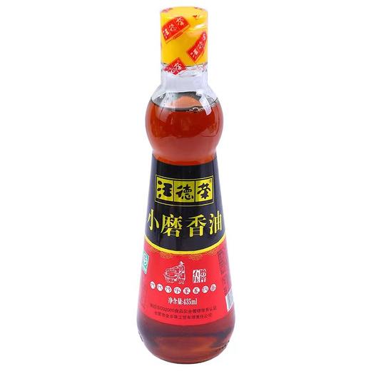 汪德荣小磨香油（435毫升纯白芝麻油） 商品图0
