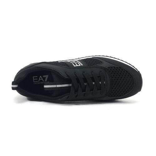 EA7/EA7 男女中性PU/织物网眼系带休闲运动鞋 X8X027 XK050 商品图3