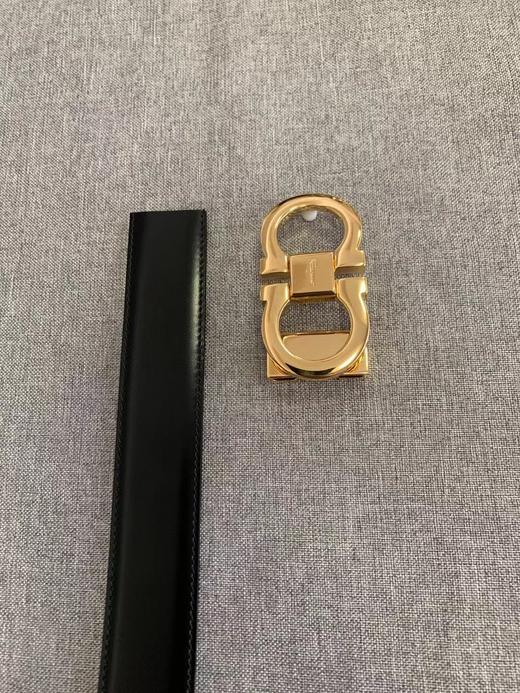 菲拉格慕FERRAGAMO男士金扣牛皮腰带，货号679535-0644558. 商品图3