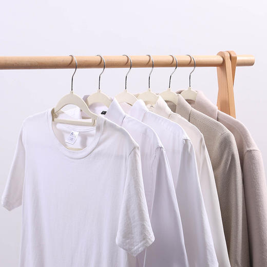 【植绒衣架】福利非透光款-北欧风植绒衣架 干湿两用成人/儿童防滑无痕衣架 商品图6