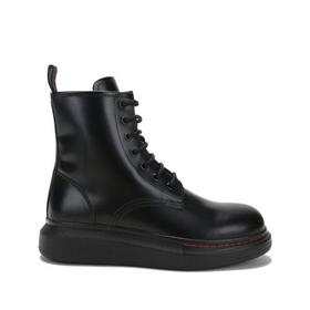 Alexander McQueen/亚历山大麦昆 男士皮革系带靴子短靴 586191 WHX51