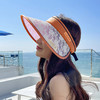 无顶变色防晒帽,夏季新款大沿户外沙滩空顶帽 商品缩略图3