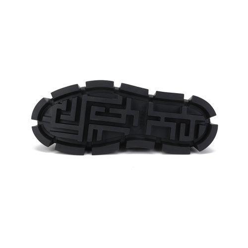 VERSACE/范思哲【22春夏新款】男士牛皮革GRECA LABYRINTH系带休闲皮鞋厚底鞋 1000771 D9VAC 商品图3