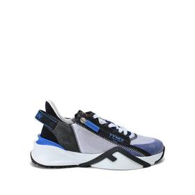 FENDI/芬迪 男士织物配皮等多种材质拼接休闲运动鞋 7E1392 AD7V