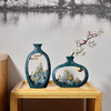 【万里江山】新中式禅意花瓶摆件创意客厅干花插花花器电视柜办公室简约装饰品 商品缩略图3