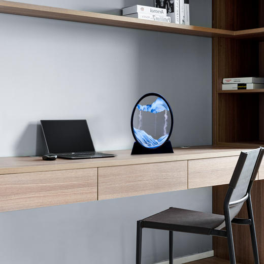 「流沙画礼盒装！数款可选」艺术摆件沙漏客厅办公室酒柜电视柜家居创意装饰品送同事礼 商品图2