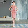 IWY/粉色职业连衣裙女背心西装裙四季高端质感无袖西装内搭裙子Q754 商品缩略图1