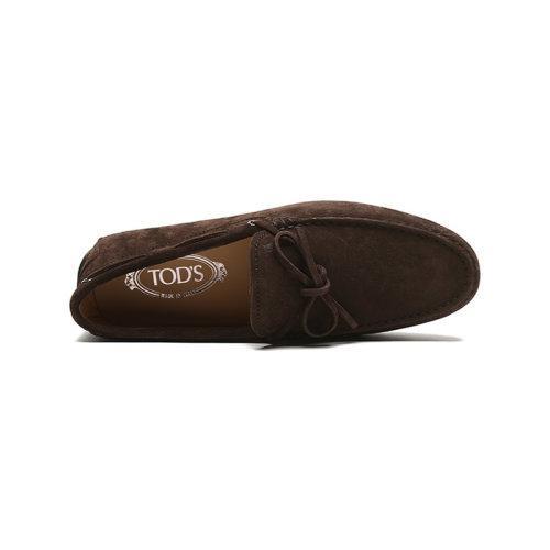 Tod’s/托德斯 2021款 男士CITY系列绒面牛皮豆豆鞋皮鞋 XXM42C00050RE0 商品图8