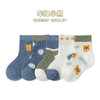 【5双装 多色可选 轻透会呼吸】夏季薄棉镂空透气婴儿宝宝小中大童袜子小熊卡丁车网眼袜 商品缩略图6
