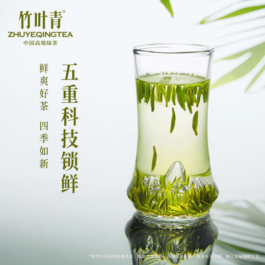 竹叶青峨眉高山绿茶特级品味盒装茶叶20g买4盒配一个手提袋