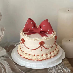 小红帽-翻糖蛋糕