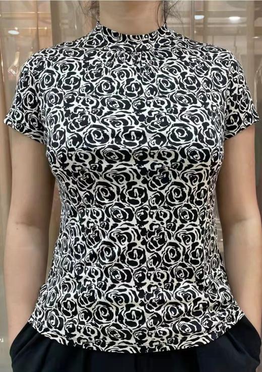 琴曼针织真丝小衫2096 商品图0